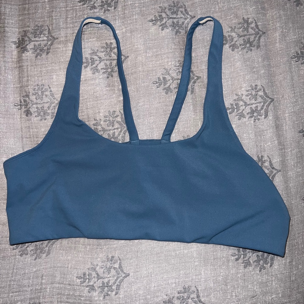 Blue Vuori Yosemite sports bra